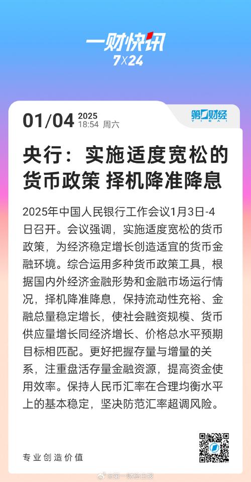 央行降准降息_2025年央行降准_降息市场预期