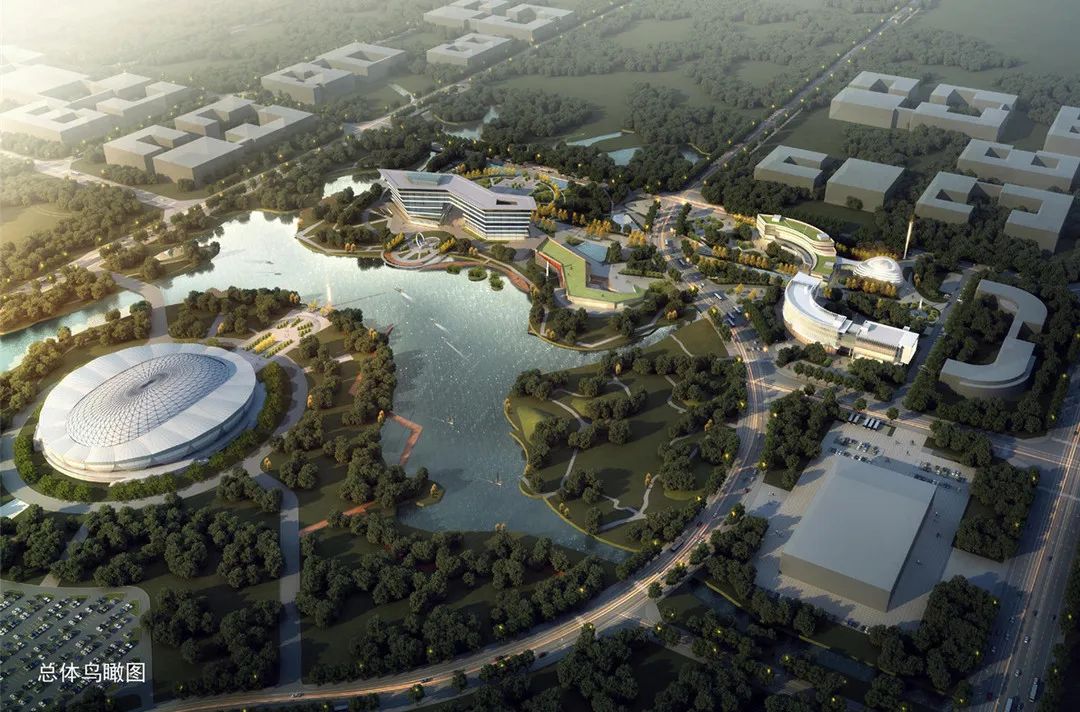 总体鸟瞰图。肥西县委宣传部供图