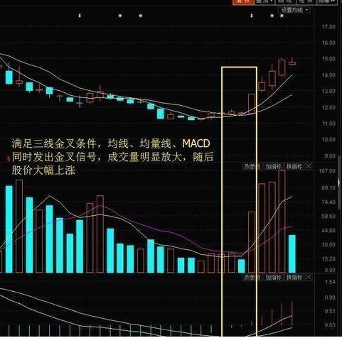 均量线5日10日40日参数_MACD指标应用方法金叉死叉背离_5日均量线上穿10日均量线