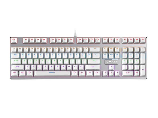 雷柏v500s合金版怎么样_雷柏V700S冰晶版混彩背光游戏机械键盘_雷柏V700S冰晶版机械键盘评测