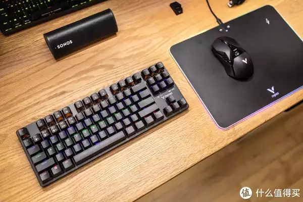 雷柏V500Pro-87无线键盘_雷柏V950G无线鼠标_雷柏v500茶轴