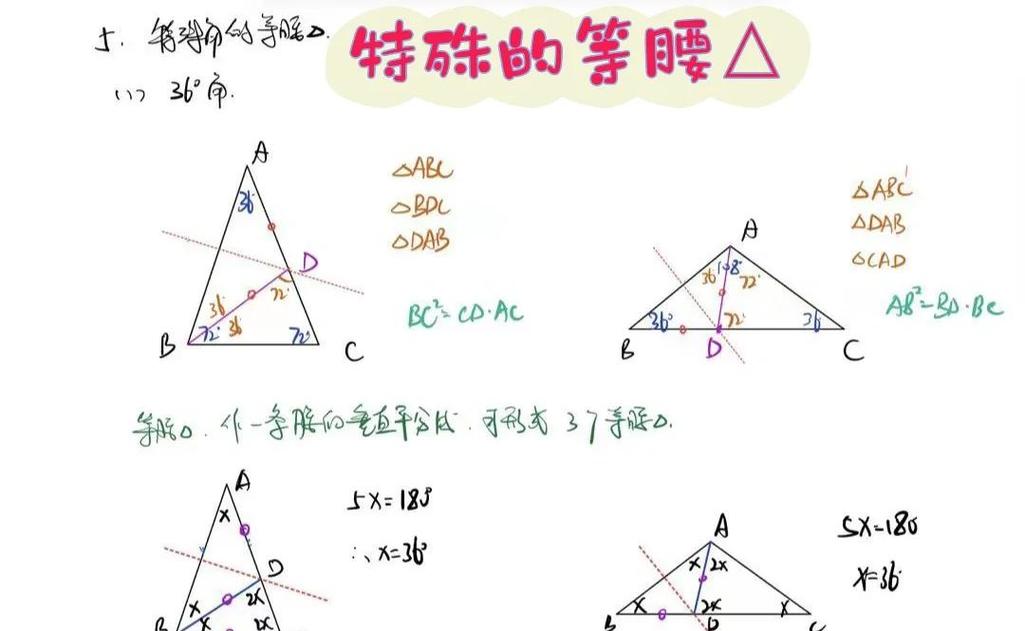 等腰三角形三线合一证明，三步搞定核心性质